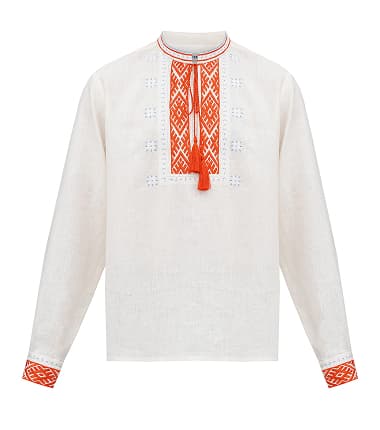 white Yasen's vyshyvanka